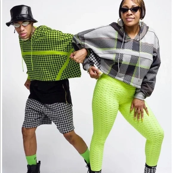 Ivy Park Allover Print Cropped Hoodie - Halls of Ivy - Picture 3 of 9